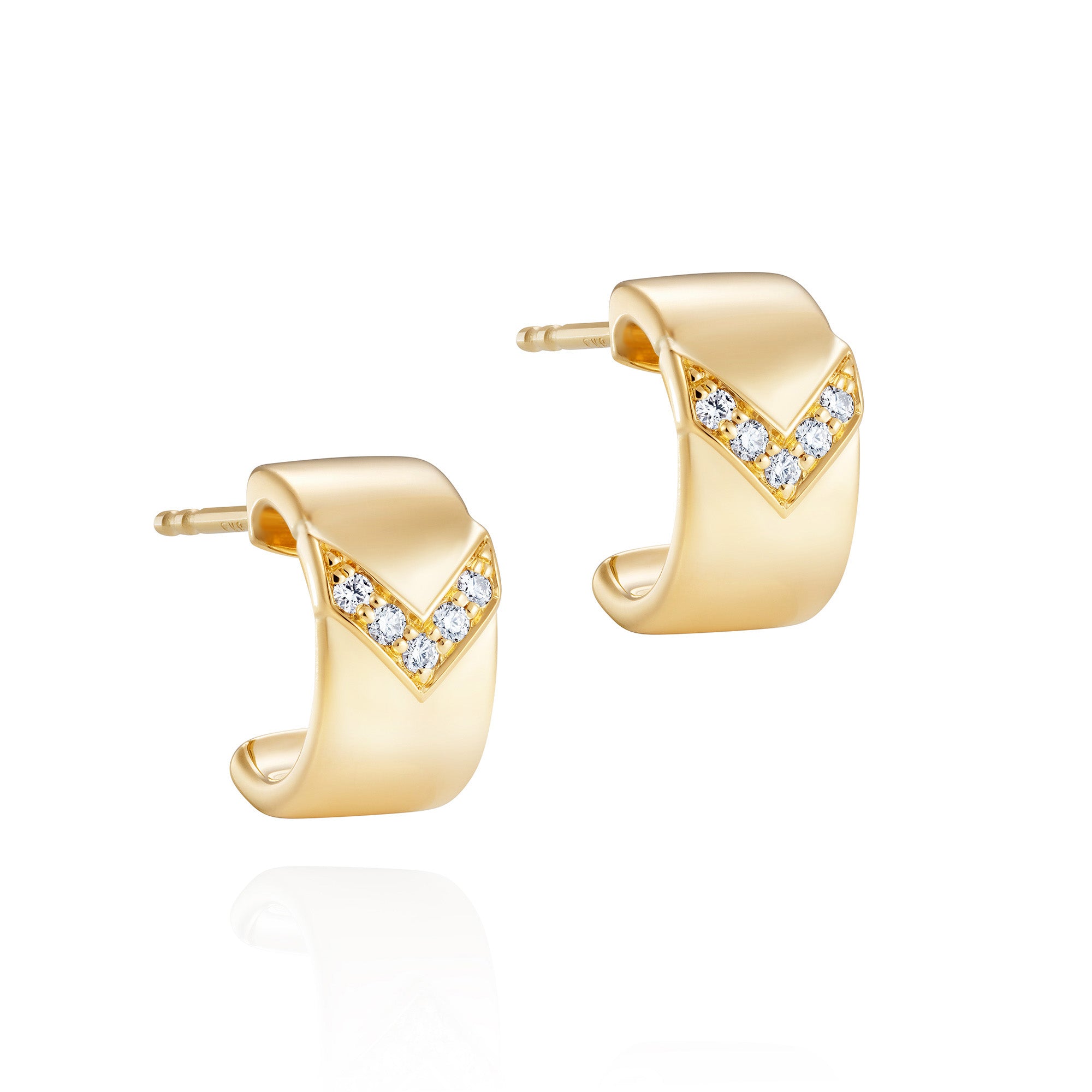 Levitate Earrings - 10 Diamonds